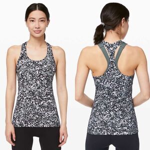 Lululemon Cool Racerback II Tank Top in Floral Spritz Multi